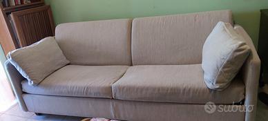 Divano 3 posti in tessuto