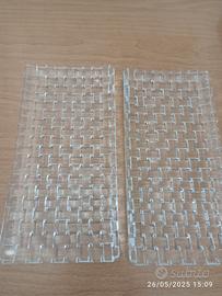 coppia piatti vetro 15•30•2 come nuovi