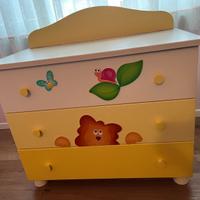 Cassettiera cameretta bimbo