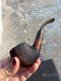 pipa Aldo Velani in radica, rusticata.usata
