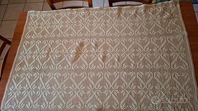 tovaglia/centrotavola vintage   uncinetto Filet  