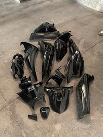 pezzi di ricambio carrozzeria sh 125 nero lucido