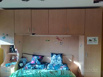 Armadio a ponte + scrivania