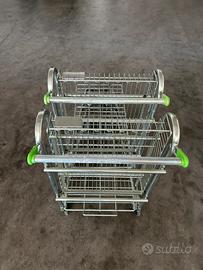 Carrelli, quattro ruote, acciaio inox