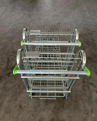 Carrelli, quattro ruote, acciaio inox