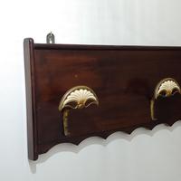 Attaccapanni antico in legno massello