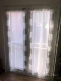 Tende sartoriali bianche 60 x 155 cm