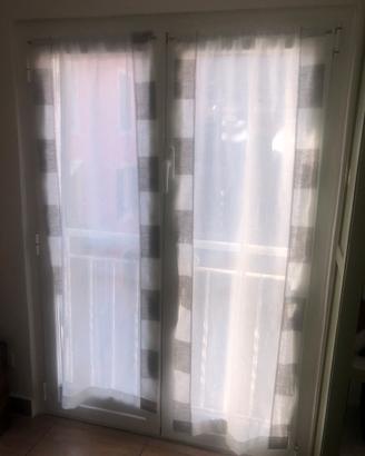 Tende sartoriali bianche 60 x 155 cm
