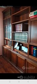 libreria legno massello 