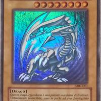Drago Bianco Occhi Blu Ultrarara