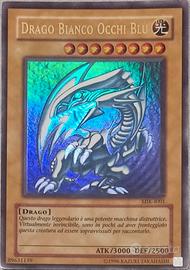 Drago Bianco Occhi Blu Ultrarara