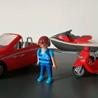Playmobil 5133 Roadster con moto d'acqua