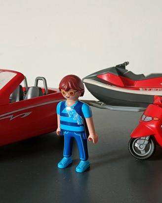 Playmobil 5133 Roadster con moto d'acqua