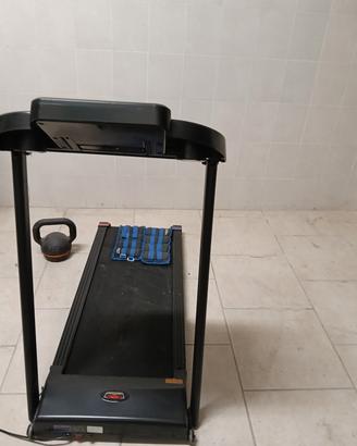 tapis roulant+ manubri+ kettlebell+ cavigliere 