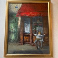 Quadro con soggetto parigino