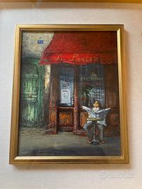 Quadro con soggetto parigino