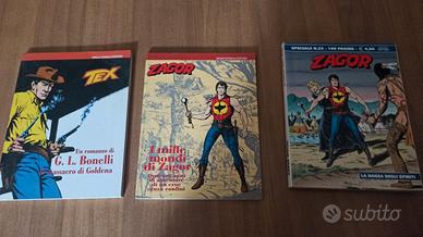 speciali, almanacchi, e extra zagor, Dylan D.,Tex