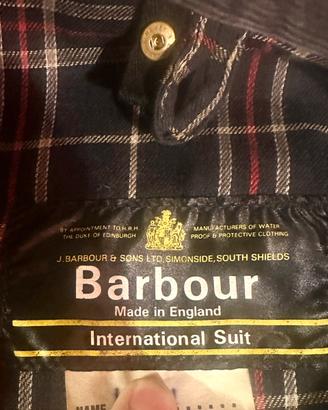 Barbour International One Crown vintage