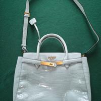 Guess Enisa borsa verde acqua