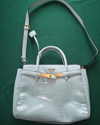 Guess Enisa borsa verde acqua