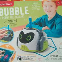 gioco bubble il  robot che disegna 