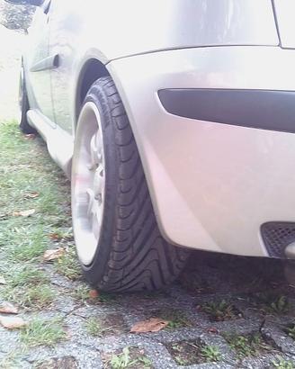 Terminale di scarico sportivo Fiat Punto 2 