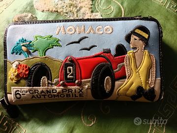 Portafoglio Braccialini serie Cartoline MONACO