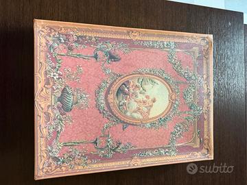 Set lenzuola mioletto vintage 4 pezzi 270x300 cm