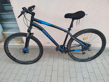 Bicicletta Mtb Rockrider ST 120 nero-azzurro 27,5"