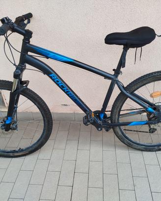 Bicicletta Mtb Rockrider ST 120 nero-azzurro 27,5"