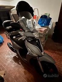 Scooter grigio scuro metallizzato cc250