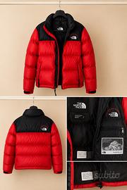 The North Face rosso e nero donna
