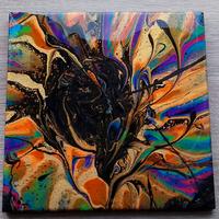 mattonelle decorate a mano fluorescenti 