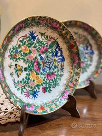 Due piatti cinesi Famiglia Rosa – 