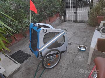 trasportino cane x bici