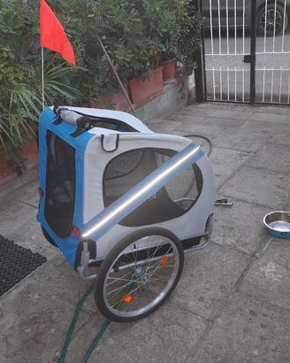 trasportino cane x bici