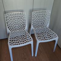 2 sedie Polipropilene