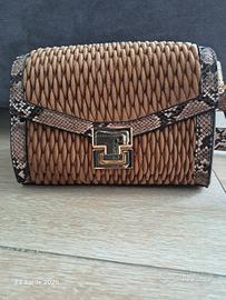 Borsa marrone nuova a tracolla
