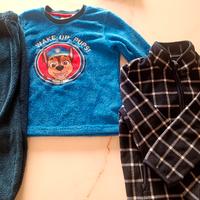 Pigiama Paw Patrol taglia 6 anni + omaggio Pile