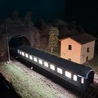 Carrozza Touropa Illuminata con personaggi