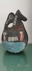 Cavallino in ceramica sarda Boi Massimo
