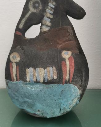 Cavallino in ceramica sarda Boi Massimo