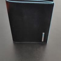 Portafoglio verticale Piquadro uomo in pelle nero