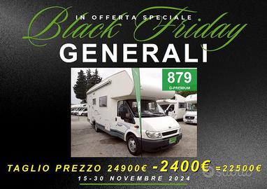 BLACK FRIDAY CAMPER CHALLENGER DUCATO MANSARDATO 7