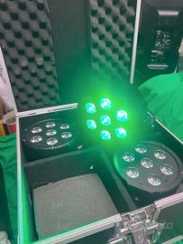 Faretti led BeamZ FlatPar 7x10