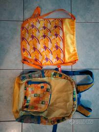 Zaino e sacca mulino bianco