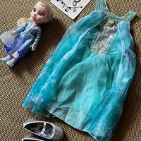 Costume Elsa 5-6 anni e bambola