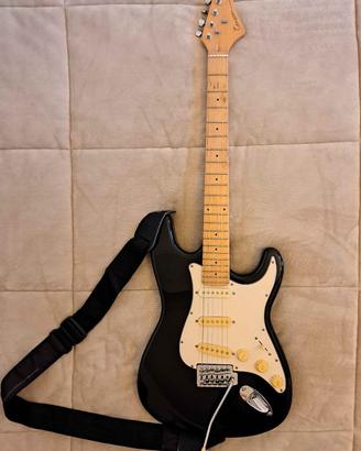 tenson - Chitarra Elettrica Nera, BUONO STATO, USA