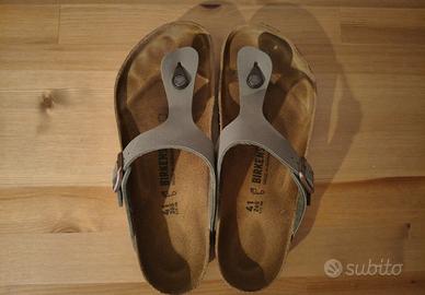 BIRKENSTOCK GIZEH 41 NORMALE SABBIA
