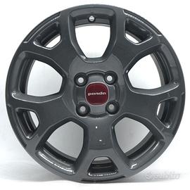 4 cerchi lega fiat panda cross r15 lt5752